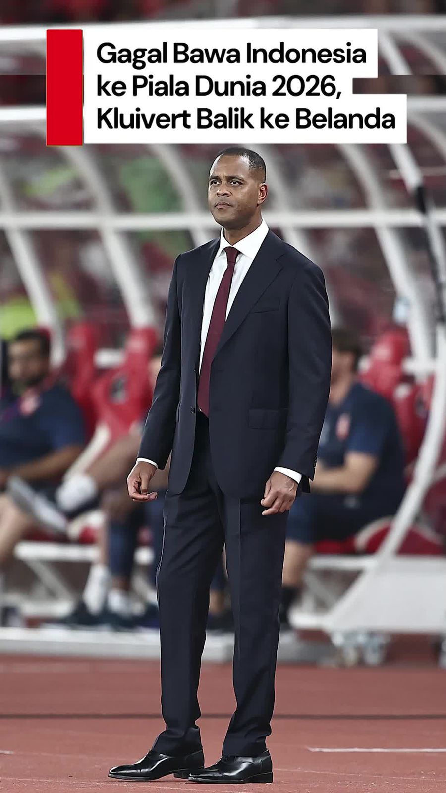 Video: Kluivert Balik ke Belanda Usai Gagal Bawa Indonesia ke Piala Dunia