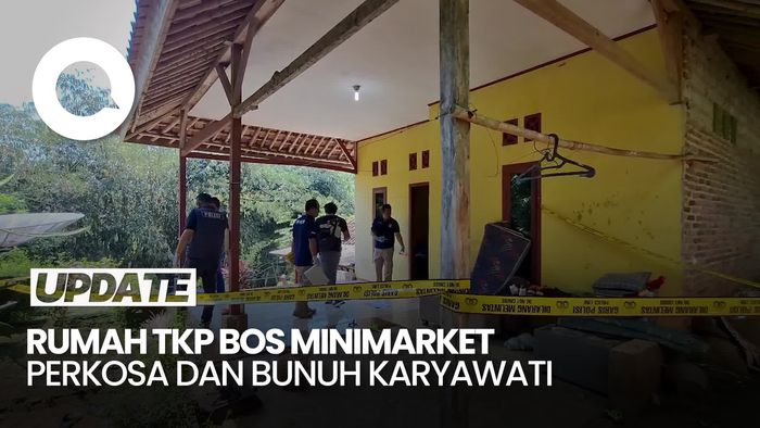 Video: Melihat Rumah TKP Bos Minimarket Perkosa dan Bunuh Karyawati