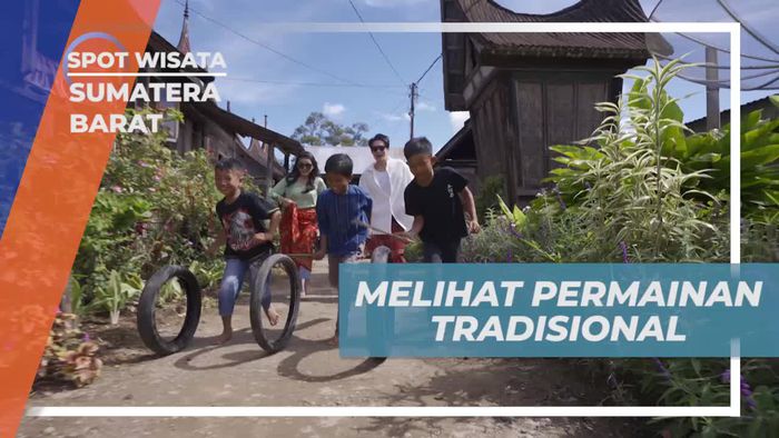 Saksikan Permainan Tradisional Anak-anak dengan Ceria di Sumatera Barat
