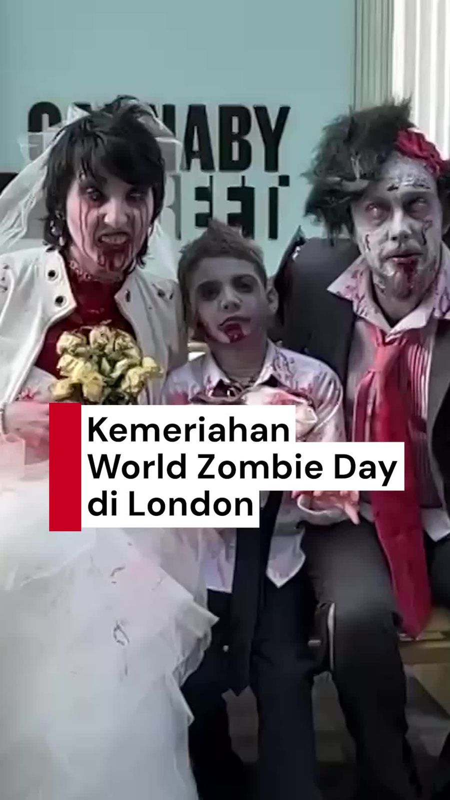 Video: Saat London Dipenuhi Ribuan Zombie