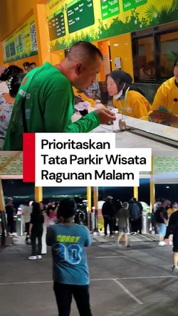 Video: Pengunjung Ragunan Malam Membludak, Pramono Prioritaskan Tata Parkir