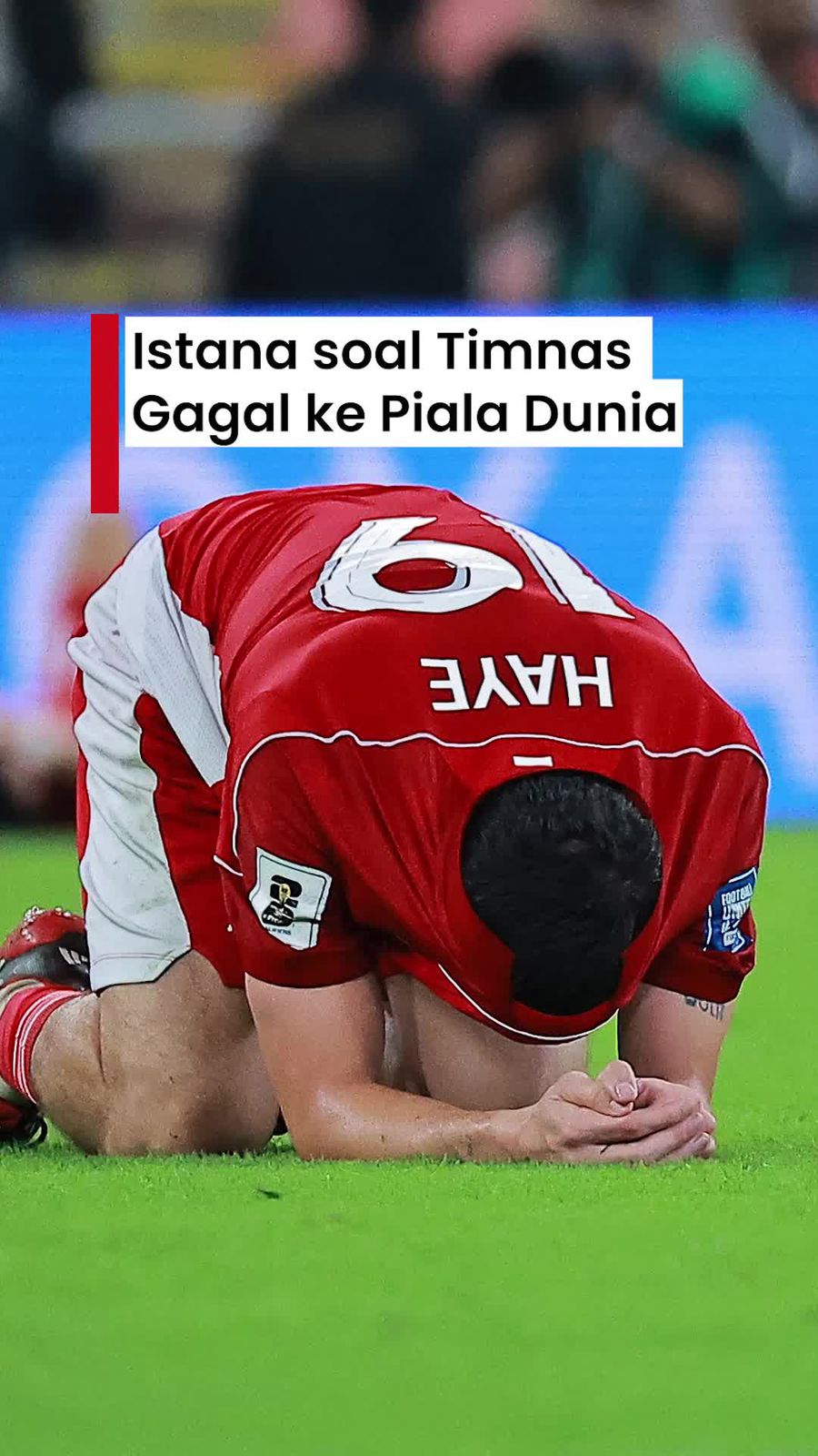 Video Timnas Gagal ke Piala Dunia, Istana: Kita Evaluasi