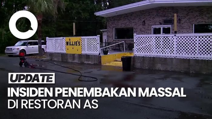 Video  Penembakan di Restoran AS, 4 Orang Tewas dan 20 Terluka