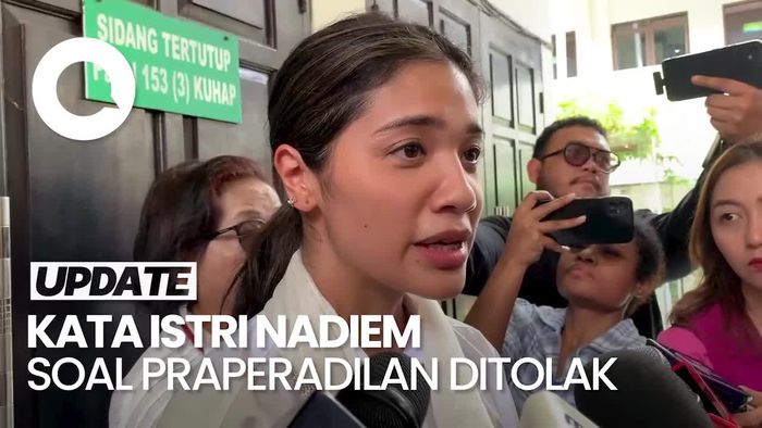 Video Istri soal Praperadilan Nadiem Ditolak: Kami Kecewa
