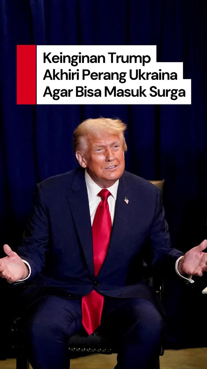 Video Trump: Kurasa Tak Ada yang Bisa Membuatku Masuk Surga