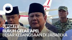 Video: Buruh Gelar Apel Besar Besok di Bekasi, Prabowo Hadir?