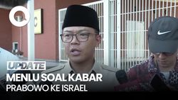 Video: Menlu Bantah Kabar Prabowo Batal ke Israel gegara Agenda Bocor