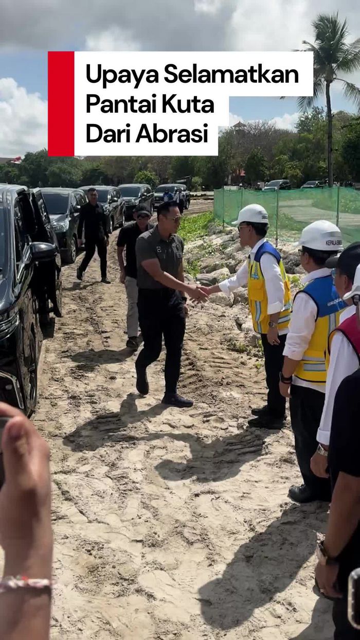 Video Upaya Pemerintah Selamatkan Pantai Kuta dari  Abrasi