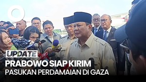 Video AS-Turki Tanya RI soal Pasukan Perdamaian Gaza, Prabowo: Kami Siap