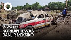 Video Korban Banjir Meksiko: 64 Orang Meninggal Dunia, 65 Hilang
