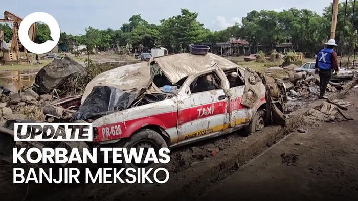 Video Korban Banjir Meksiko: 64 Orang Meninggal Dunia, 65 Hilang Video Korban Banjir Meksiko: 64 Orang Meninggal Dunia, 65 Hilang