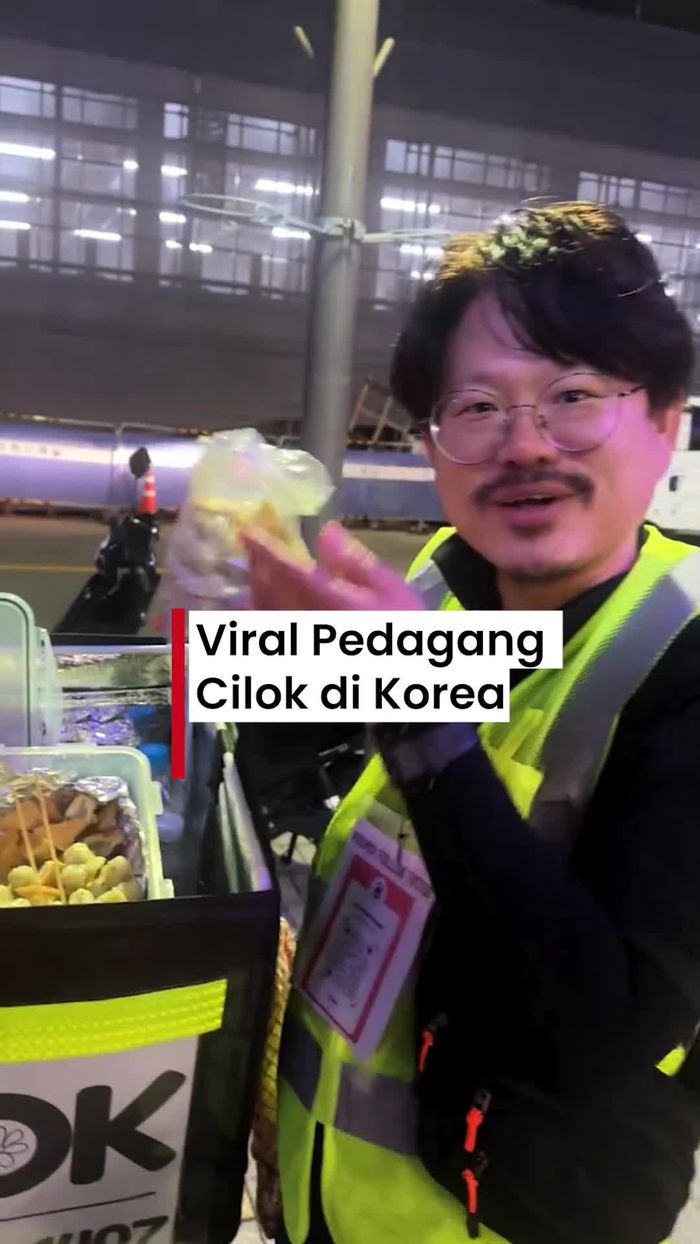 Video: Viral Pedagang Cilok Keliling di Korsel