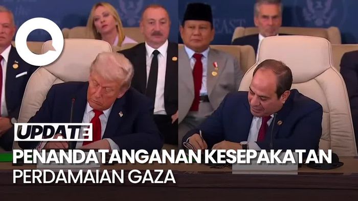 Video: Trump-El Sisi Resmi Teken Kesepakatan Perdamaian Gaza di Mesir