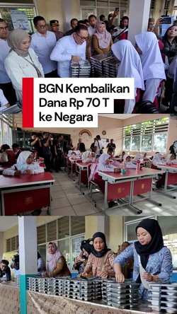 Video: Dana Tak Terserap, BGN Kembalikan Rp 70 T ke Negara