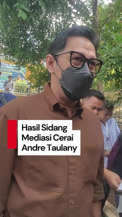 Video: Beda Pendapat Andre Taulani dan Erien soal Hasil Mediasi Sidang Cerai