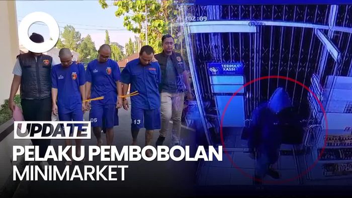 Video: Tiga Pelaku Pembobolan Minimarket di Purwakarta Ditangkap