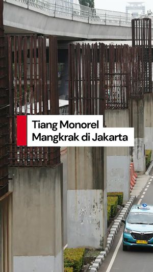 Video: Tiang Monorel Mangkrak di Jakarta Bakal Dibongkar Januari 2026