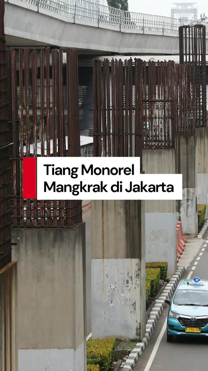 Video: Tiang Monorel Mangkrak di Jakarta Bakal Dibongkar Januari 2026