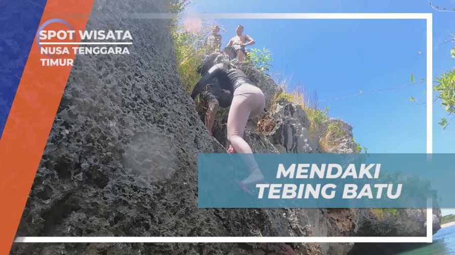 Mendaki Tebing Batu yang Menantang di Nusa Tenggara Timur