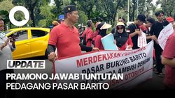 Video: Pedagang Pasar Barito Tolak Direlokasi, Pramono Bilang Begini