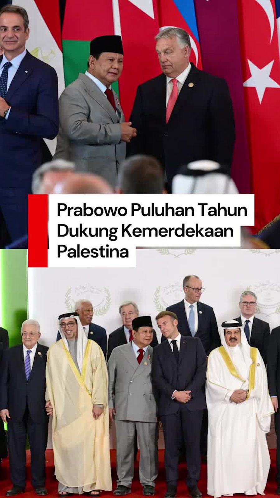 Video: Cerita Prabowo Puluhan Tahun Berjuang Dukung Kemerdekaan Palestina