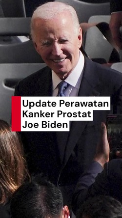 Video: Joe Biden Jalani Terapi Radiasi untuk Kanker Prostat