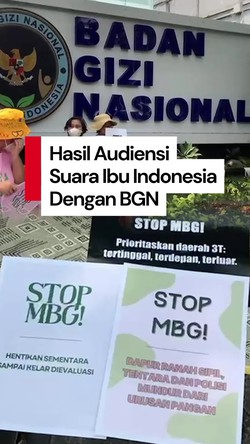 Video: Geruduk Kantor BGN, Ini Hasil Audiensi Emak-emak soal MBG 