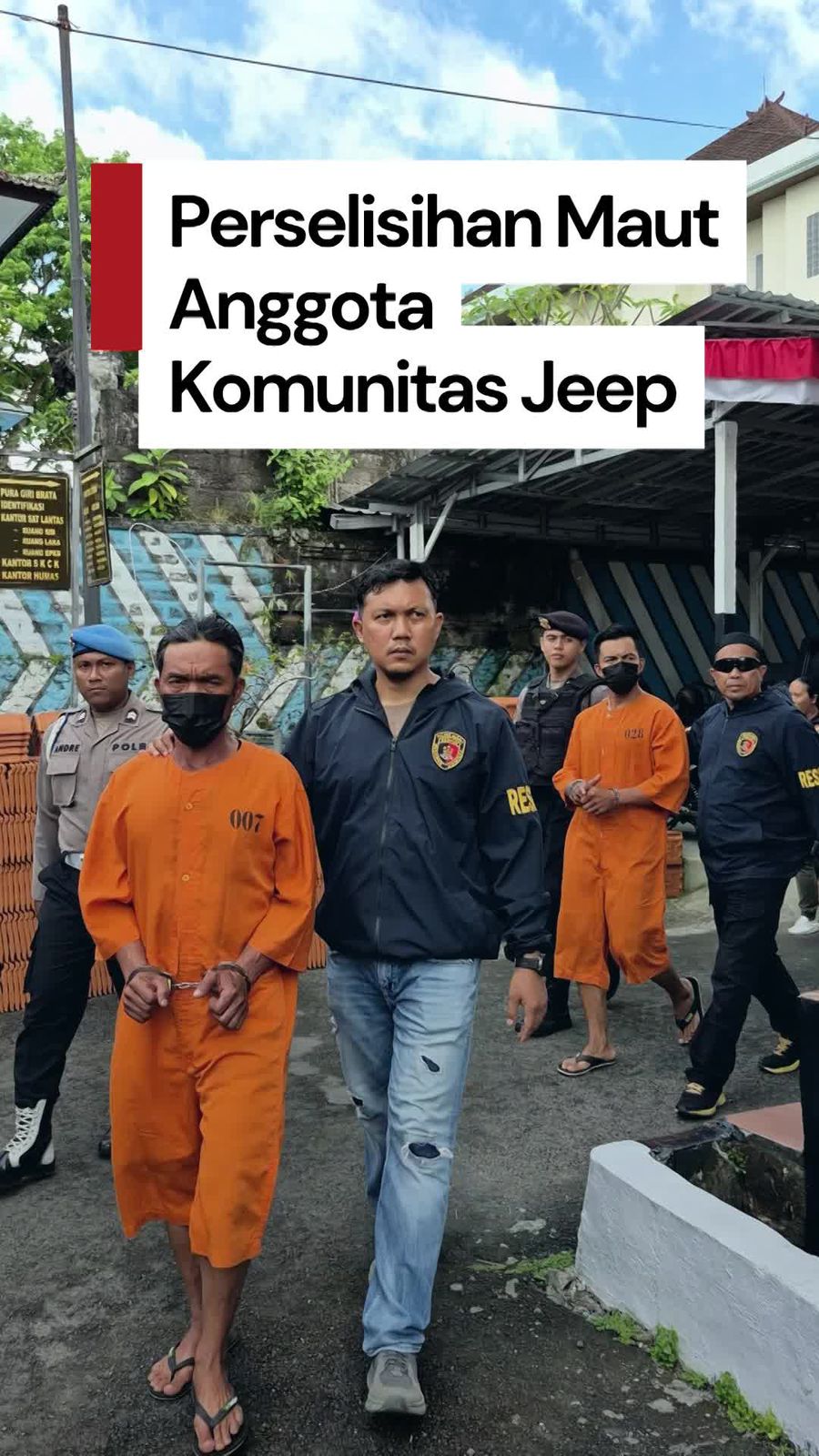 Video: Konflik Anggota Komunitas Jeep di Bangli, 2 Tewas