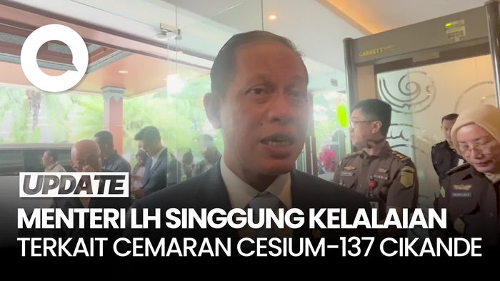 Video Menteri LH soal Cemaran Cesium Cikande: Mungkin Kelalaian Kita Semua