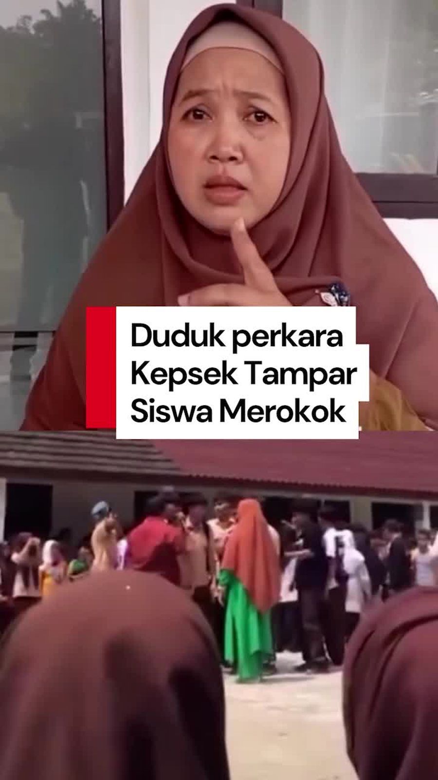 Video: Kasus Kepsek Tampar Siswa Merokok Berujung Diproses Nonaktif
