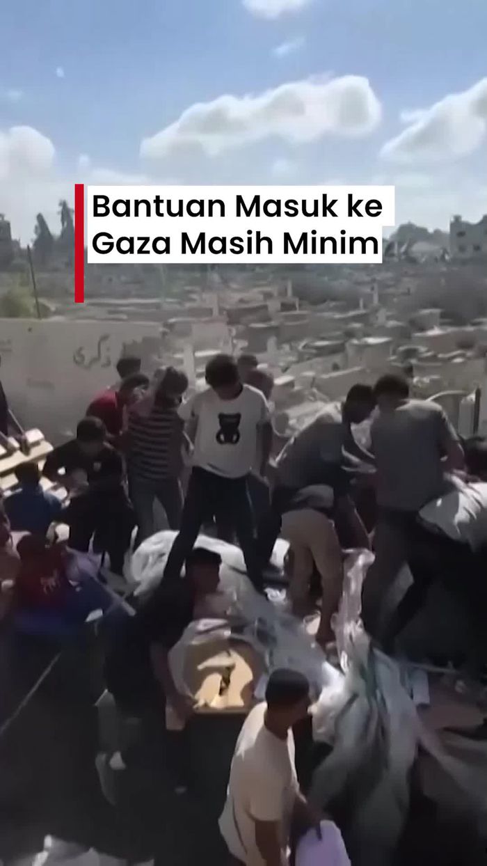 Video: ICRC Soroti Jumlah Bantuan Masuk ke Gaza Masih Minim