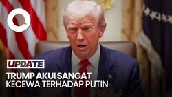 Video: Lagi-lagi Trump Kecewa ke Putin, Buntut Tak Mau Akhiri Perang