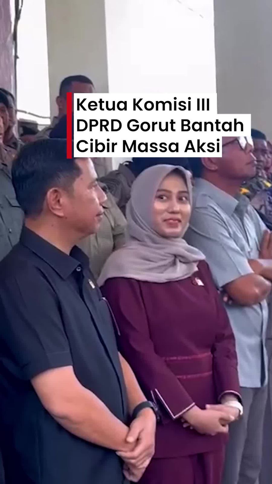  Video: Ketua Komisi DPRD Gorut Dheninda Bantah Dituding Ejek Massa Aksi