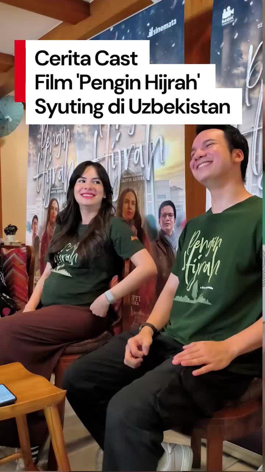 Video: Cerita Cast Film Pengin Hijrah di Tengah Cuaca Dingin Uzbekistan 