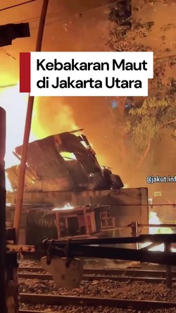 Video: Kebakaran Rumah di Pademangan Jakut, 4 Orang Tewas