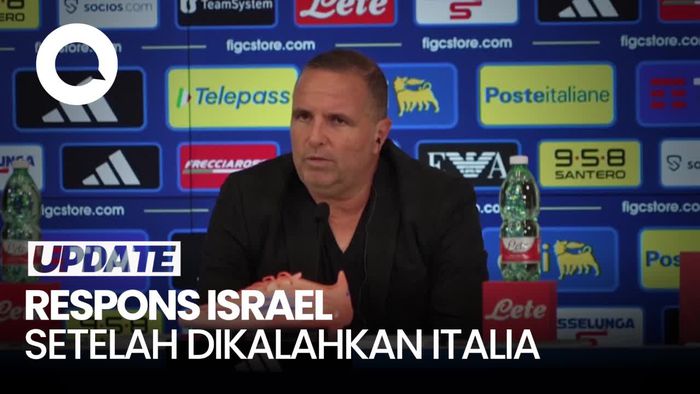 Video Pelatih Timnas Israel Setelah Disikat Italia 3-0: Pertandingan Sulit