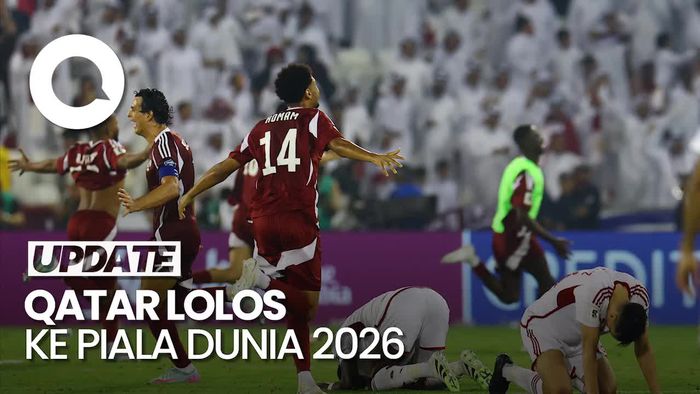 Video: Hajar UEA 2-1, Qatar lolos ke Piala Dunia 2026