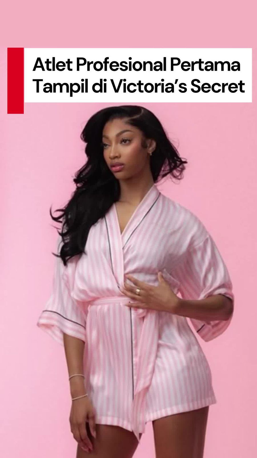 Video: Angel Reese, Atlet Profesional Pertama yang Tampil di Victorias Secret