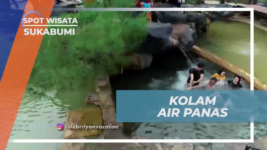 Bersantai di Kolam Air Panas yang Menyegarkan di Sukabumi
