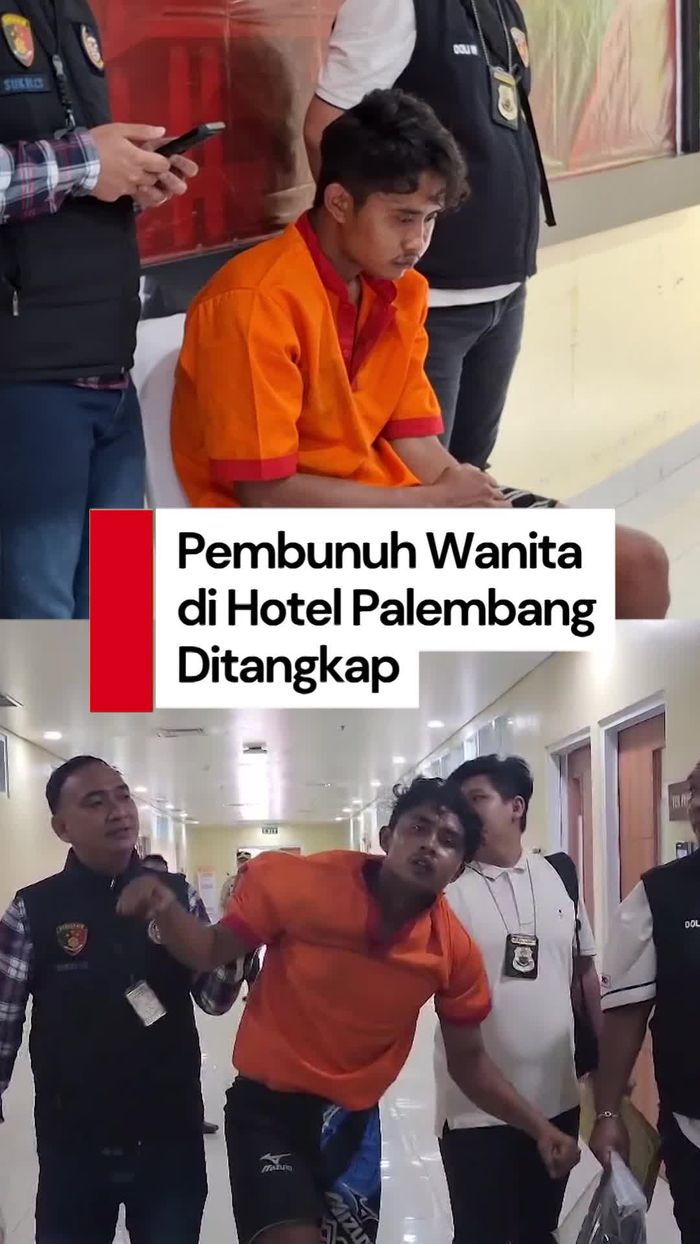 Video Pembunuh Wanita Hamil yang Tewas di Hotel Palembang Didor Polisi