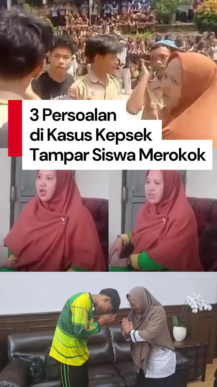 Video: Sosiolog Soroti 3 Persoalan di Kasus Kepsek Tampar Siswa Merokok