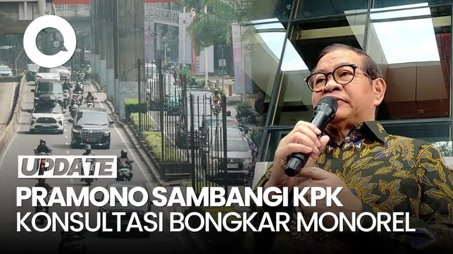 Video: Pramono Sambangi KPK, Konsultasi Rencana Bongkar Monorel Mangkrak Video: Pramono Sambangi KPK, Konsultasi Rencana Bongkar Monorel Mangkrak
