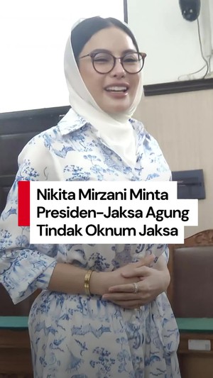 Video: Nikita Mirzani Sebut-sebut Presiden-Jaksa Agung dalam Pleidoinya