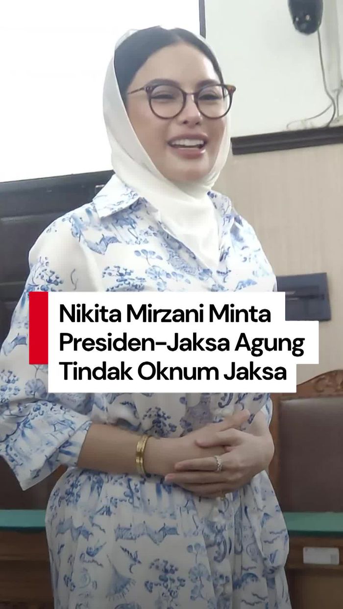 Video: Nikita Mirzani Sebut-sebut Presiden-Jaksa Agung dalam Pleidoinya