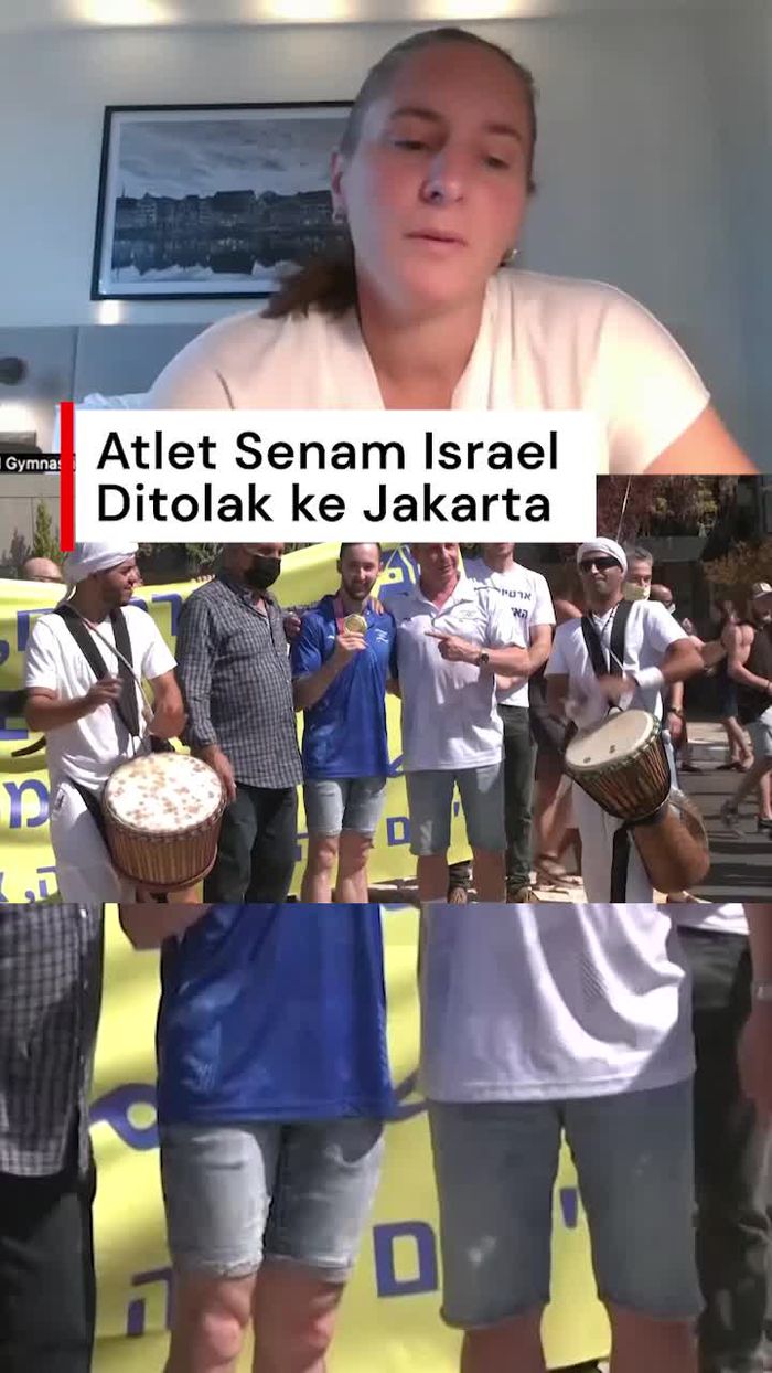 Video Federasi Senam Israel Kesal Indonesia Tolak Atletnya Berlaga di Jakarta
