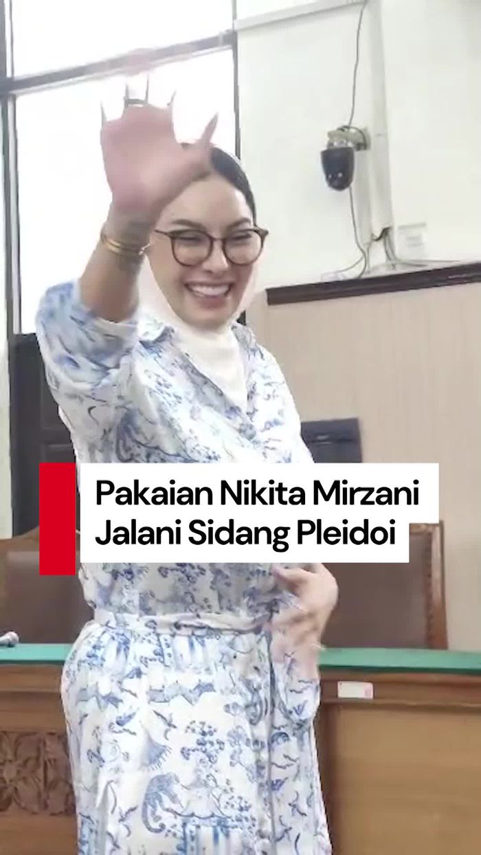 Video Kelakar Nikita Mirzani Jelang Sidang Pleidoi: Aku Jadi Putri Firaun