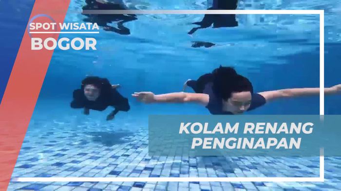 Berenang Ceria dan Bakar Kalori di Kolam Renang Penginapan, Bogor