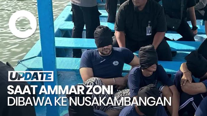 Video: Momen Ammar Zoni Dibawa ke Nusakambangan