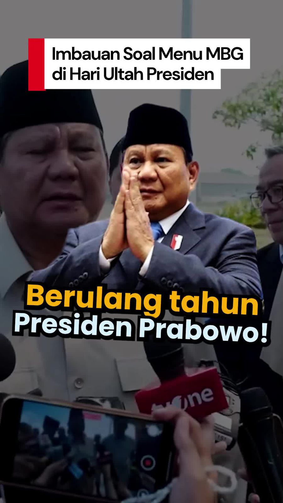 Video Ultah Prabowo, SPPG Diminta Sajikan Nasi Goreng untuk MBG