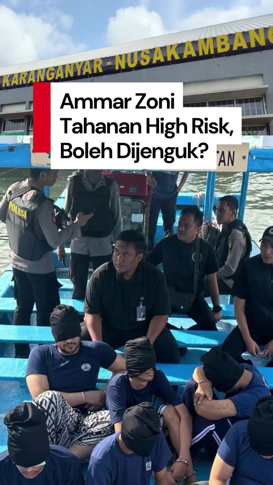 Video: Ditahan di Lapas Super Ketat Nusakambangan, Ammar Zoni Bisa Dijenguk? Video: Ditahan di Lapas Super Ketat Nusakambangan, Ammar Zoni Bisa Dijenguk?